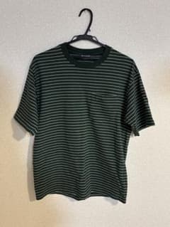 ORCIVAL Tシャツ ダークグリーン ボーダーのサムネイル