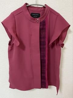 【週末限定価格】UNITED TOKYO レースブロッキングブラウス　Sのサムネイル