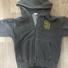 PADRES グレー フードパーカーのサムネイル