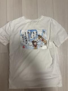 一期一会イラスト バックプリント 半袖 Tシャツ ホワイトのサムネイル