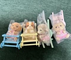 シルバニアファミリー トイプードル ラブラドール シフォンイヌ ヒツジ 赤ちゃんのサムネイル