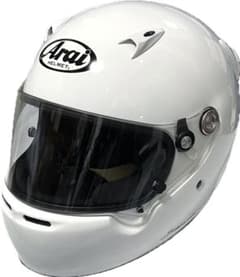 美品 Arai/GP-5W レーシングヘルメット四輪 ジュニアカート レディース 
