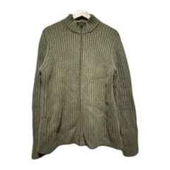 GAP ドライバーズニット カーディガン S ジップ コットン 古着のサムネイル