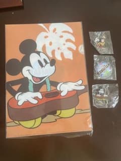 ディズニー　ハワイアンコンサート2017 クリアファイル　アクリルキーホルダーのサムネイル