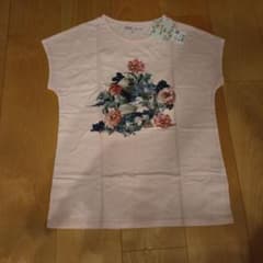 UNIQLO UT PAUL & JOE 猫 花柄 Tシャツ ピンクのサムネイル
