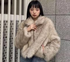 新品未使用】SENDOO ファーカラージャケット - メルカリ