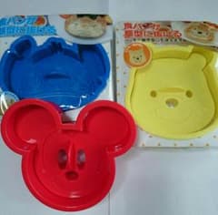 値下げ！ディズニー 抜き型 食パン クッキーのサムネイル