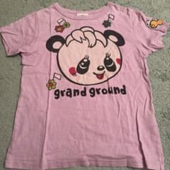 grand ground パンダ柄 Tシャツのサムネイル