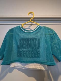 JENNI Tシャツ メッシュ 重ね着風のサムネイル