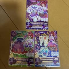 アイカツ ローズガラスプリンセスコーデ 3枚セット - メルカリ