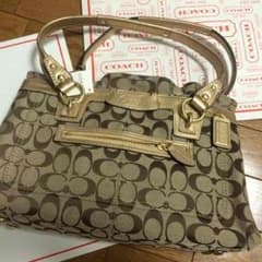 新品 タグ付き！ コーチ 未使用 ハンドバッグ COACH☆ クリスマスに☆のサムネイル