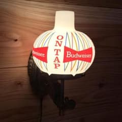Budweiser ライトサイン バドワイザー ビンテージ ランプ ライト バー Budweiser ライトサイン バドワイザー ビンテージ 照明 ランプ ライト