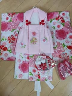 七五三 3歳着物セット 女の子 花ひめのサムネイル