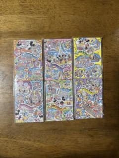 ディズニー ミッキー＆フレンズ メモ 6点セット パークデザイン TDL TDSのサムネイル