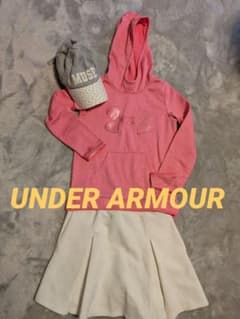 UNDER ARMOUR キッズ パーカー ピンクのサムネイル