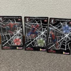 コ*タ様 スパイダーマン マグネットアクリルスタンド E賞 3種セットのサムネイル