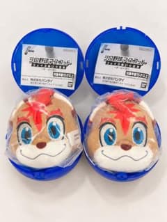 プロ野球マスコット フェイスぬいぐるみ パ・リーグ フレップ 日ハム 2個セットのサムネイル