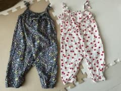 H&M オールインワンカバーオール2枚組のサムネイル