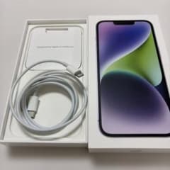 Apple iPhone 14 128GB 퍼플 본체 상자 부속품