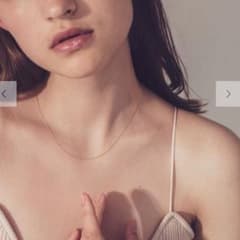 ete K18YG ミラーカットチェーン ネックレスのサムネイル