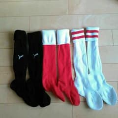 のりぷー様専用★プーマ他　サッカー用靴下　ソックス　18～20㎝　3セットのサムネイル