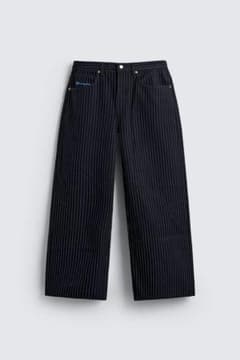 CHAMPION ® X ZARA ストライプ バギーフィットジーンズ - メルカリ