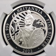 2022 イギリス ブリタニア 銀貨 NGC PF70 ULTRA CAMEO 2022 イギリス ブリタニア 銀貨 NGC PF70 ULTRA CAMEO - メルカリ