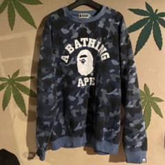 A BATHING APE 迷彩トレーナー XXL - メルカリ
