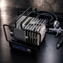 動作品 Mr.リニアコンプレッサーL7 エアブラシ付 - メルカリ