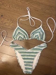 ビキニ グリーン ホワイト Hollister Swimのサムネイル