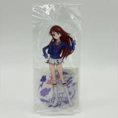 新品未開封 ムービック アイカツ 5周年 制服 アクリルスタンド 紫吹蘭 