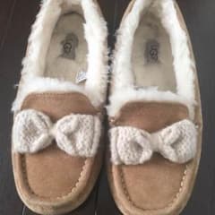廃盤　完売品　UGG ムートンモカシン アンスレー7