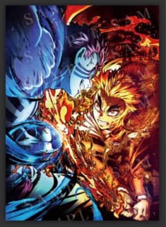 新品未開封　無限列車編 ノンクレジットキービジュアルポスター 第三弾 B2 新品未開封 無限列車編 ノンクレジットキービジュアルポスター 第三弾