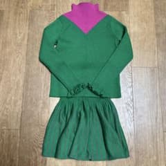 venit ニット セットアップ キッズ 8歳 - メルカリ