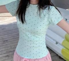 ミントグリーン Tシャツのサムネイル