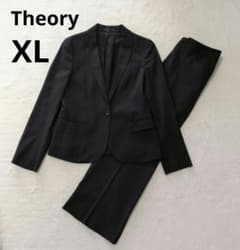 theory パンツスーツ セットアップ XL ブラック 大きいサイズ GABE