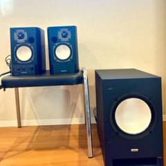 ハイレゾ対応 ONKYO GX-500HD サブウーファー、スタンド付き。 - メルカリ