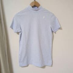 ☆美品☆PEARLY GATES 総柄ロゴジャガードモックネック サイズ 2