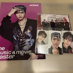 ATEEZ BAD ソンファ 封入+ユニバ FC 特典トレカ HMVフライヤー付