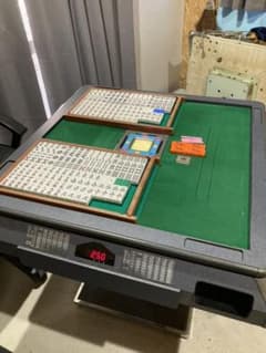 電元オートメーション　全自動麻雀卓雀豪ドーム　ジョイナビ　テンリーダー装備卓のサムネイル