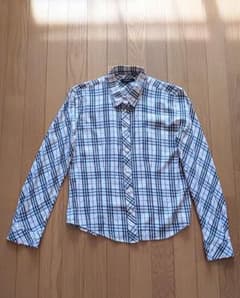 BURBERRYロンドン レディース長袖シャツLのサムネイル