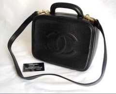 CHANEL シャネル　未使用　キャビアスキン2WAY バニティのサムネイル