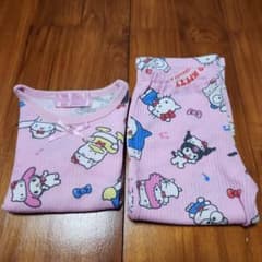 Hello Kitty パジャマ 100cm ピンクのサムネイル