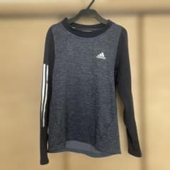 adidas キッズ　長袖Tシャツ ネイビー　160cm 男の子のサムネイル