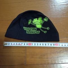 カエルデザイン　スイミングキャップ Mサイズのサムネイル