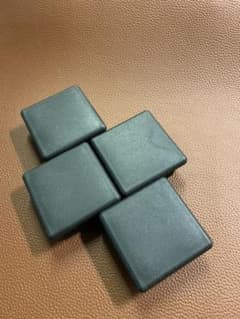 値下済❗️ラスト販売❗️角パイプ用エンドキャップ　打込み用　50㍉4コのサムネイル