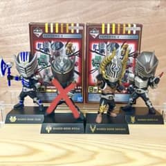 仮面ライダー 龍騎 リュウガ deforme-x デフォルメクス4体 一番くじ