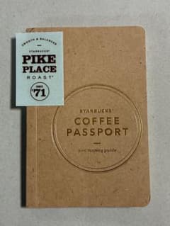 Starbucks Coffee Passport ノート　シール1枚付きのサムネイル