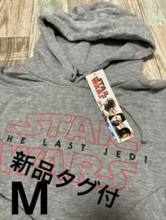 신품 태그 첨부 STAR WARS THE LAST JEDI 파커 그레이 M
