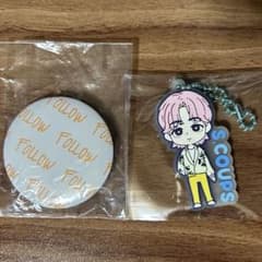 SEVENTEEN 缶バッジ キーホルダー エスクプス - メルカリ